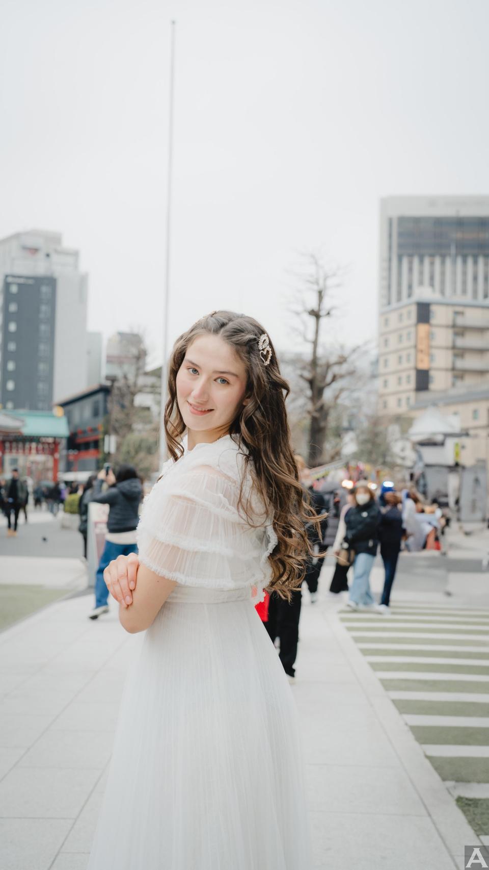 東京外国人モデル事務所アクアモデル所属のヒスパニックモデルのアンドレッサ