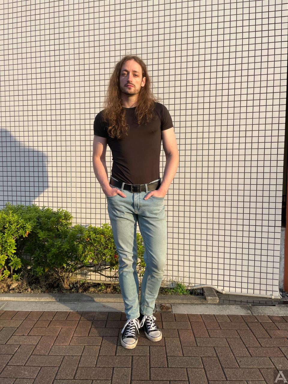 東京外国人モデル事務所アクアモデル所属白人モデルのエドアルド