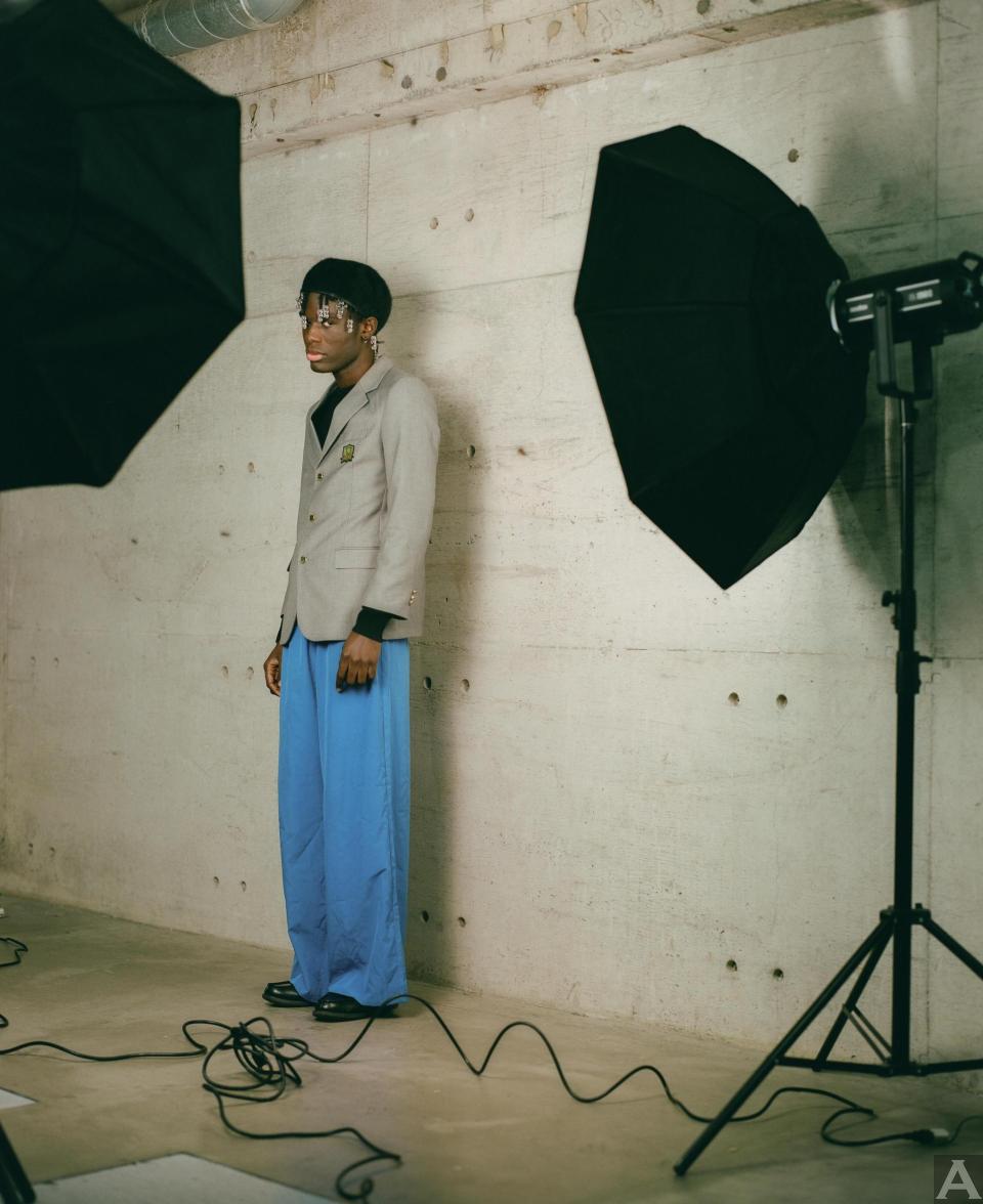 東京外国人モデル事務所アクアモデル所属の黒人モデルのヘルマン