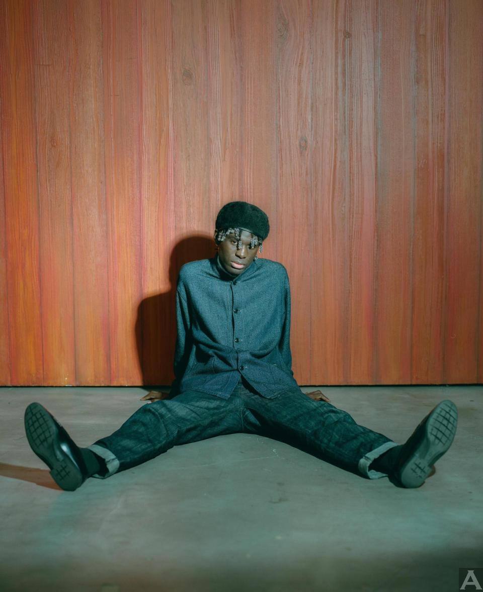 東京外国人モデル事務所アクアモデル所属の黒人モデルのヘルマン