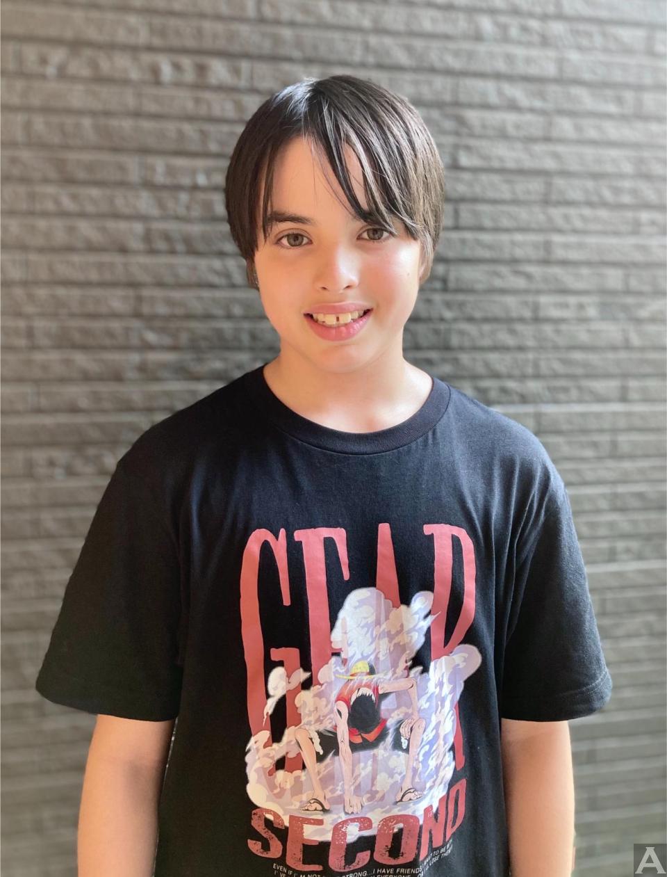 東京外国人モデル事務所アクアモデル所属のキッズモデルのトニー