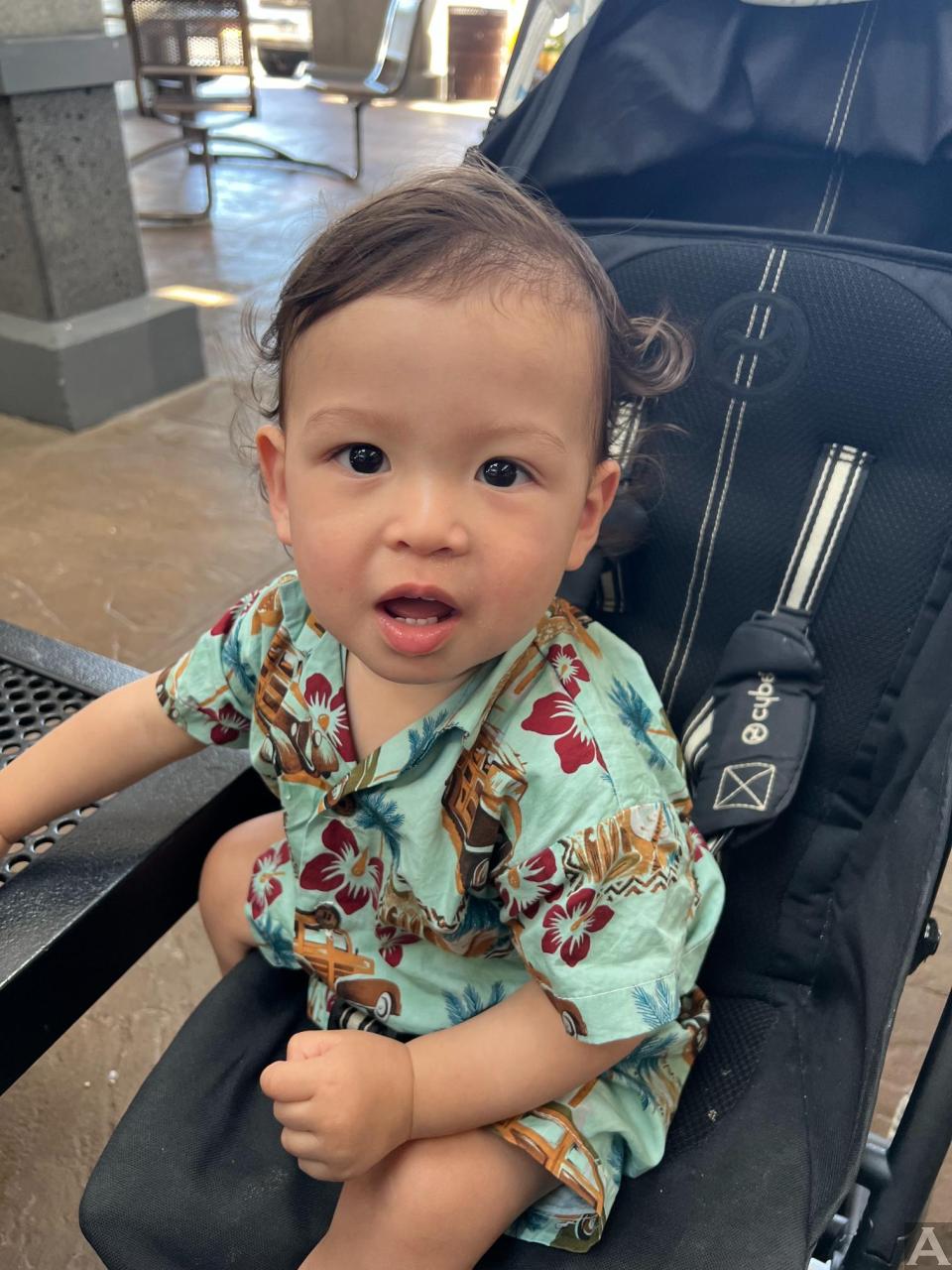 東京外国人モデル事務所アクアモデル所属のハーフベビーモデルのジョシュア