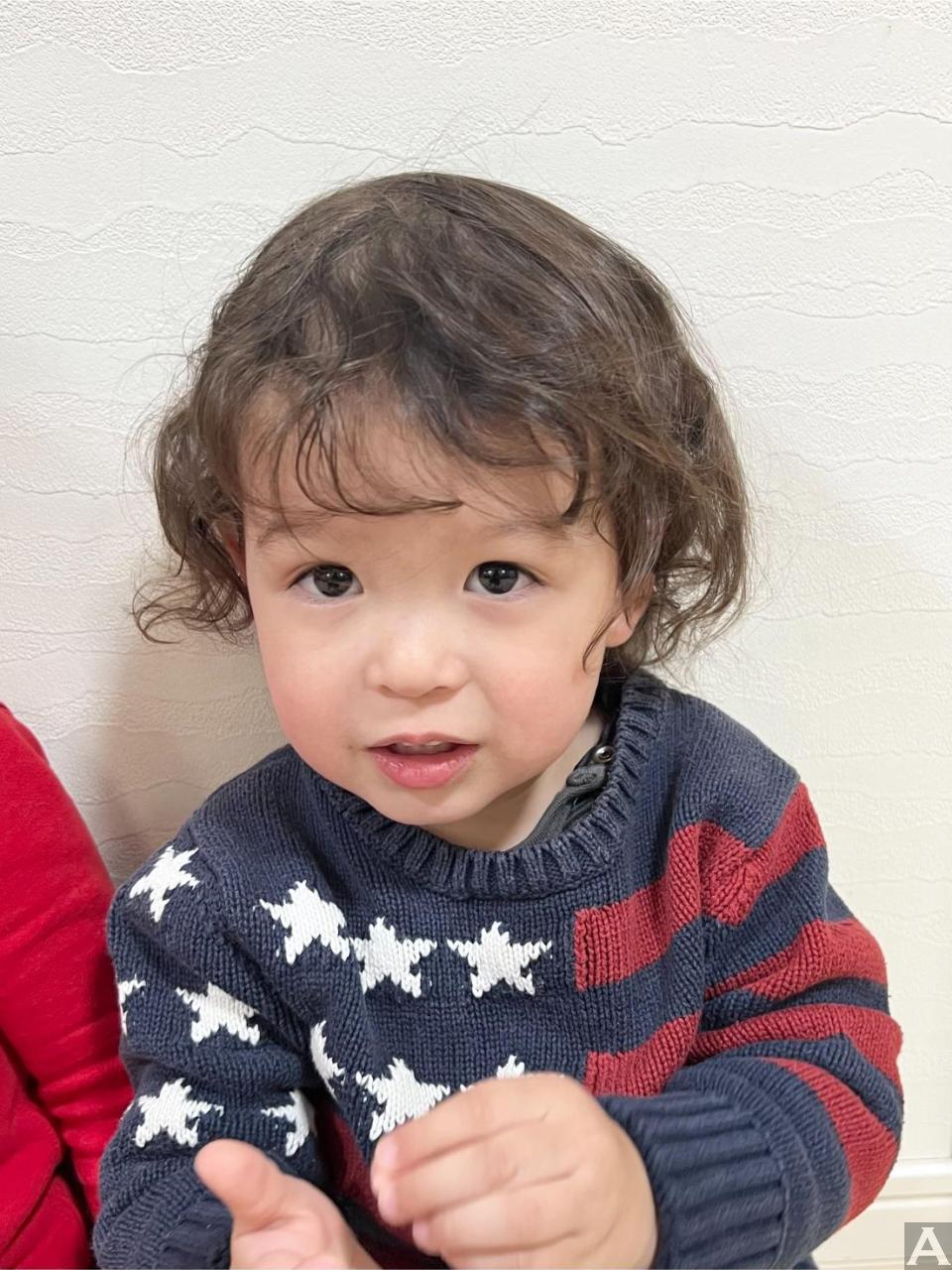 東京外国人モデル事務所アクアモデル所属のハーフベビーモデルのジョシュア