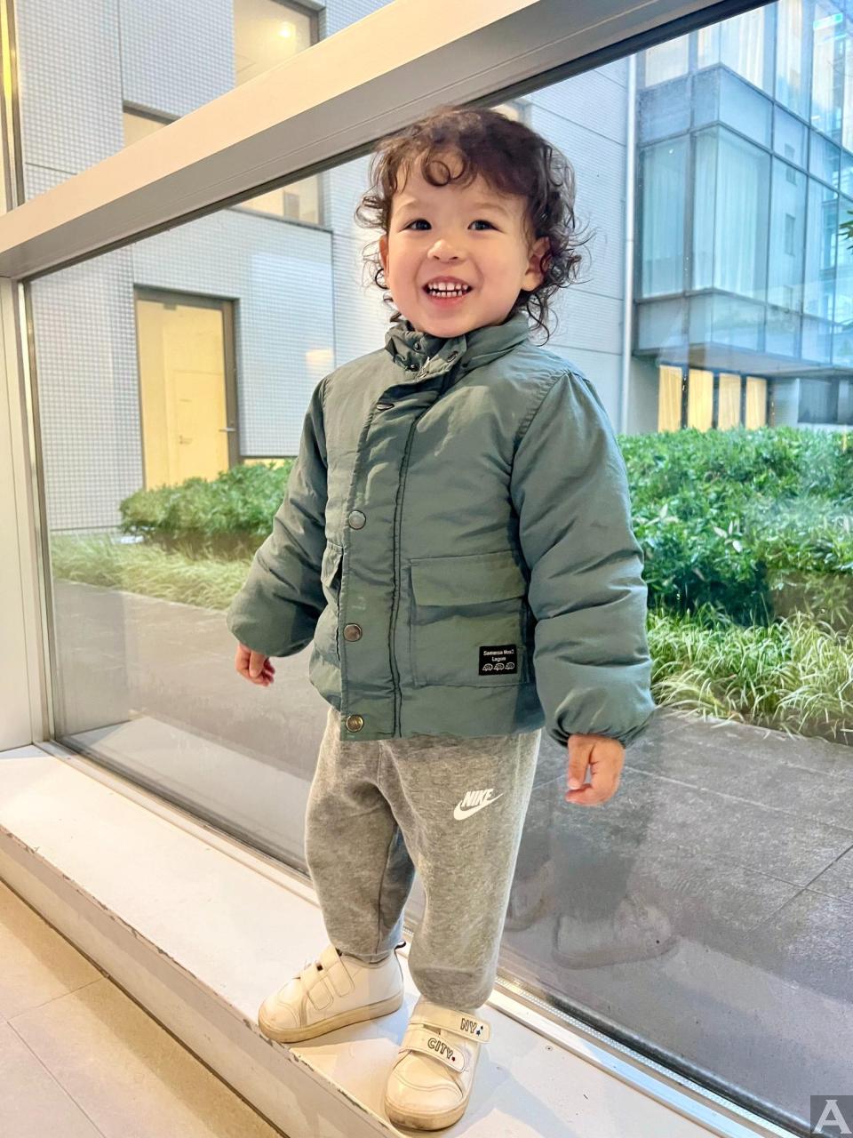 東京外国人モデル事務所アクアモデル所属のハーフベビーモデルのジョシュア