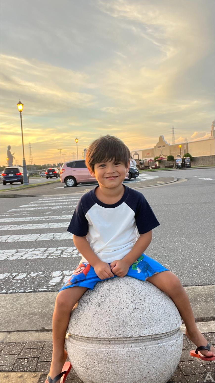 東京外国人モデル事務所アクアモデル所属のキッズモデルのノア