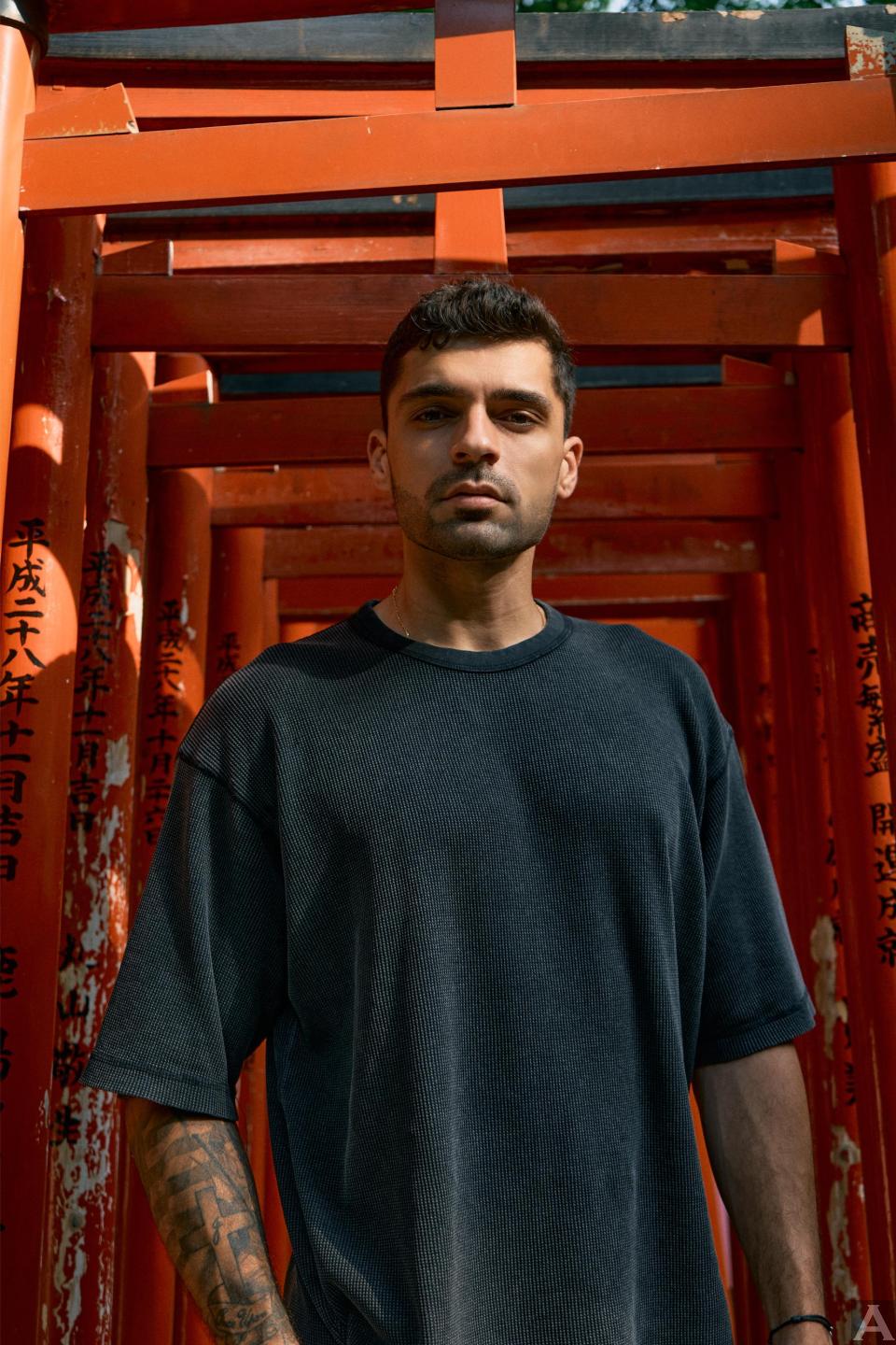 東京外国人モデル事務所アクアモデル所属の白人モデルのスティーブン