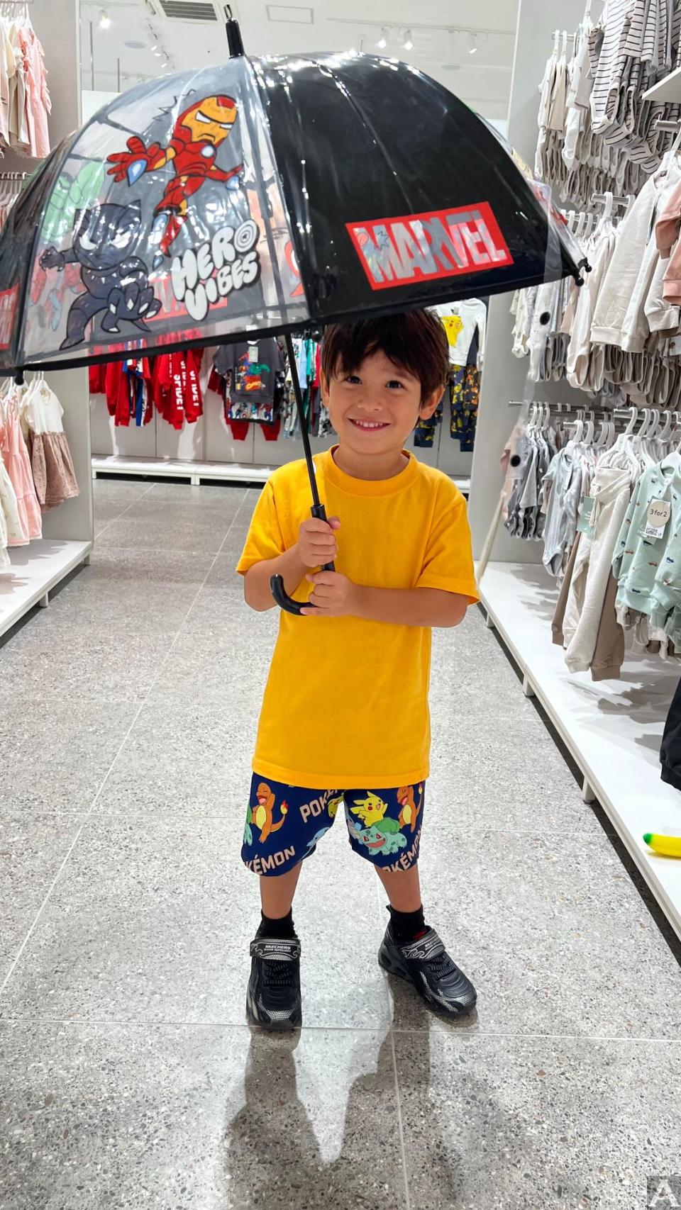 東京外国人モデル事務所アクアモデル所属のキッズモデルのノア