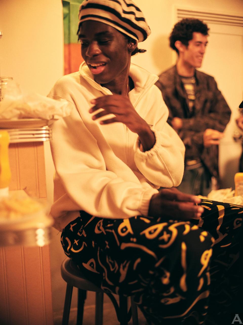 東京外国人モデル事務所アクアモデル所属の黒人モデルのヘルマン