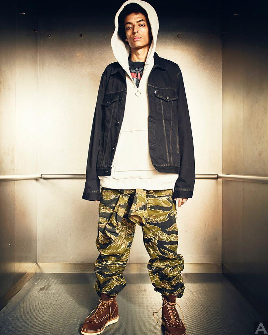 東京外国人モデル事務所アクアモデルの黒人モデルジェットアクセル