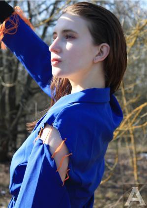 東京外国人モデル事務所アクアモデル所属の白人モデルのミレナ