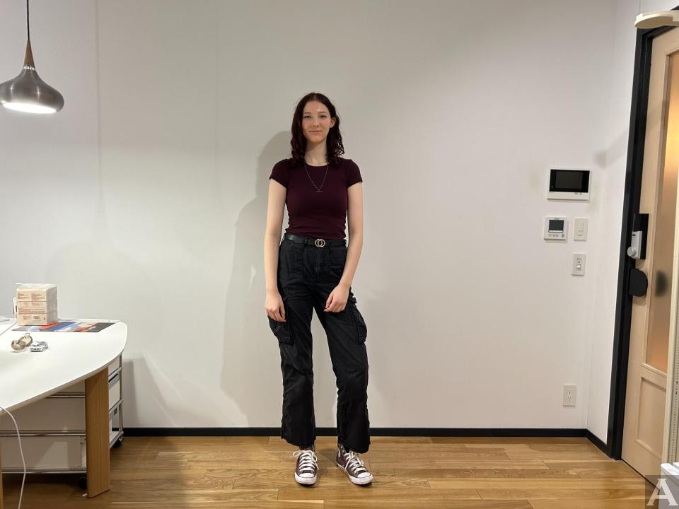 東京外国人モデル事務所アクアモデル所属の白人モデルのジョシ