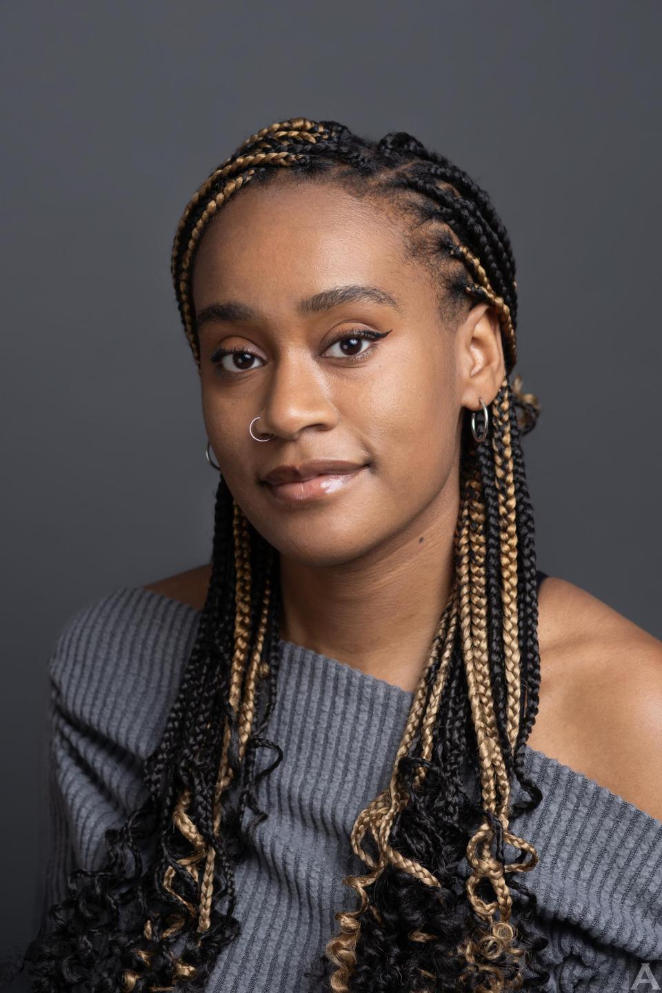 東京外国人モデル事務所アクアモデル所属の黒人モデルのジュジュ