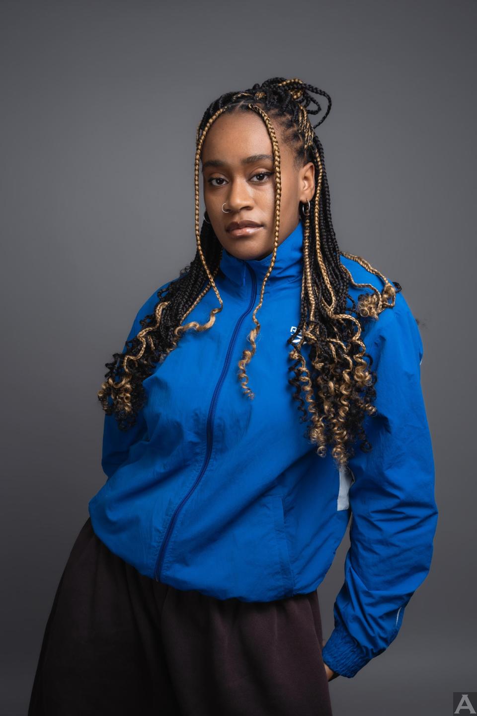 東京外国人モデル事務所アクアモデル所属の黒人モデルのジュジュ