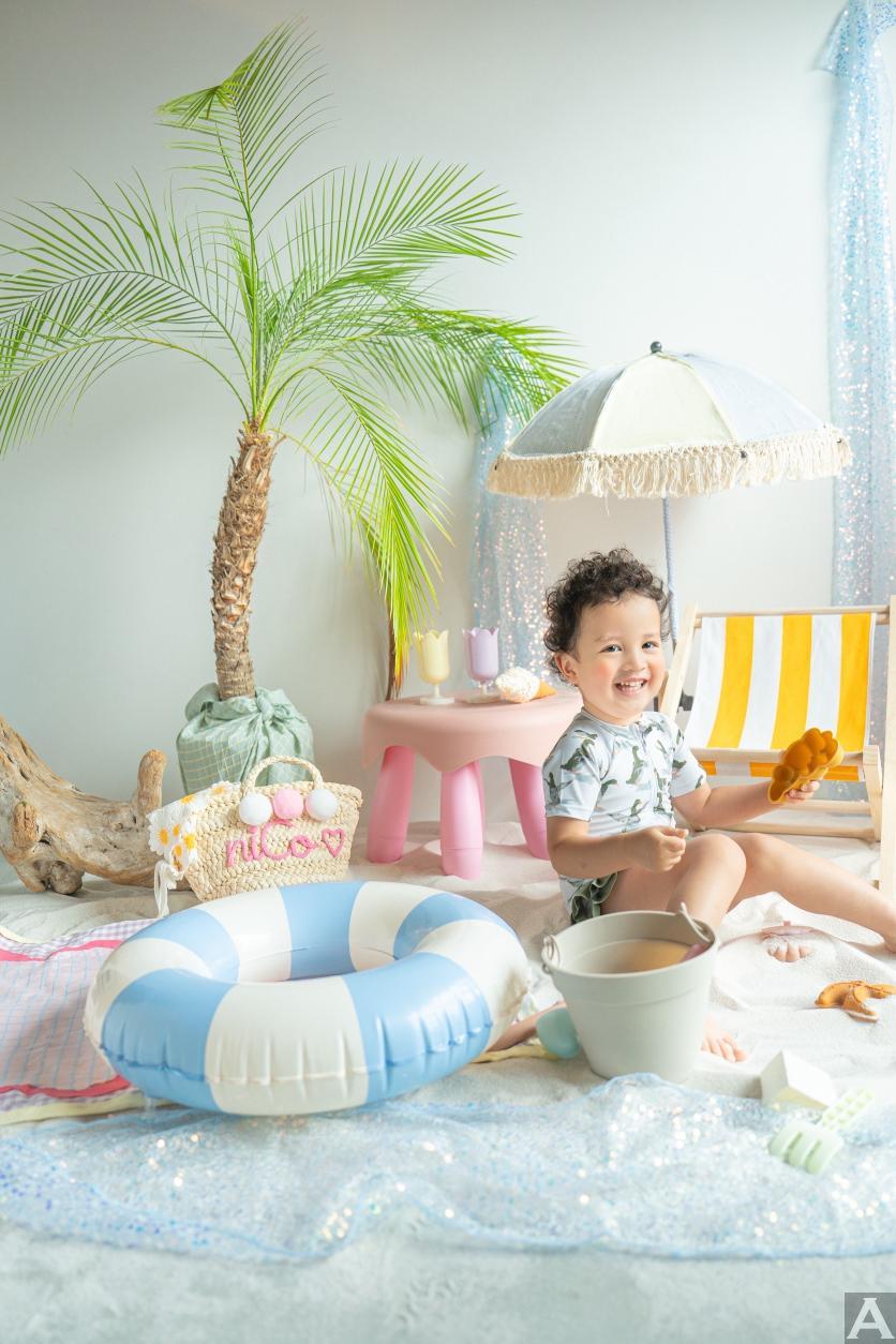 東京外国人モデル事務所アクアモデル所属のベビーモデルのアレン