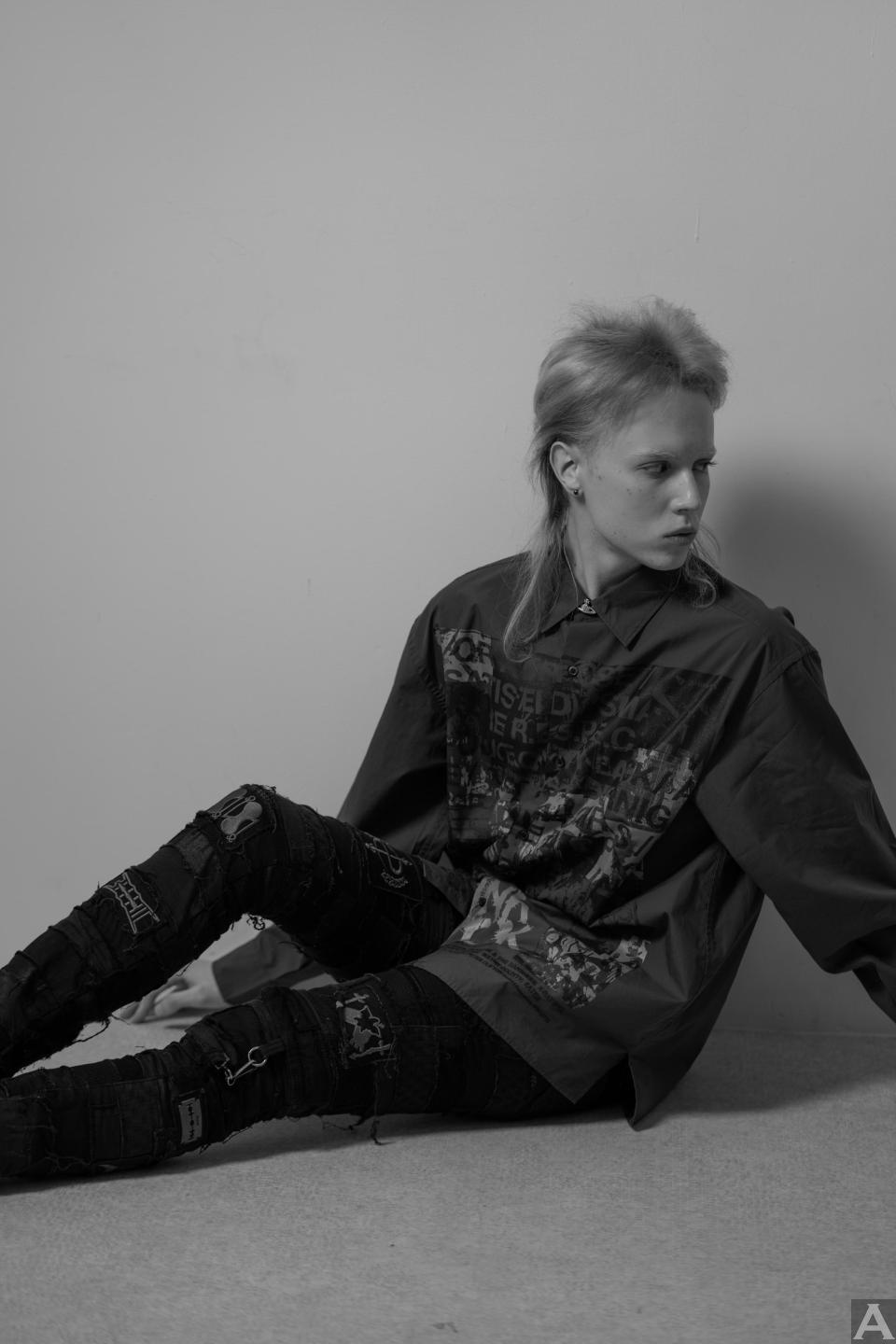 東京外国人モデル事務所アクアモデル所属の白人モデルのヴィクトル