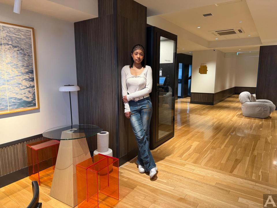 東京外国人モデル事務所アクアモデル所属のハーフモデルのミア