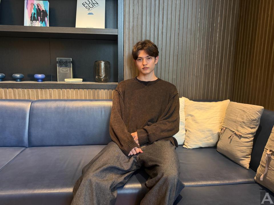 東京外国人モデル事務所アクアモデル所属のハーフモデルのルシアン