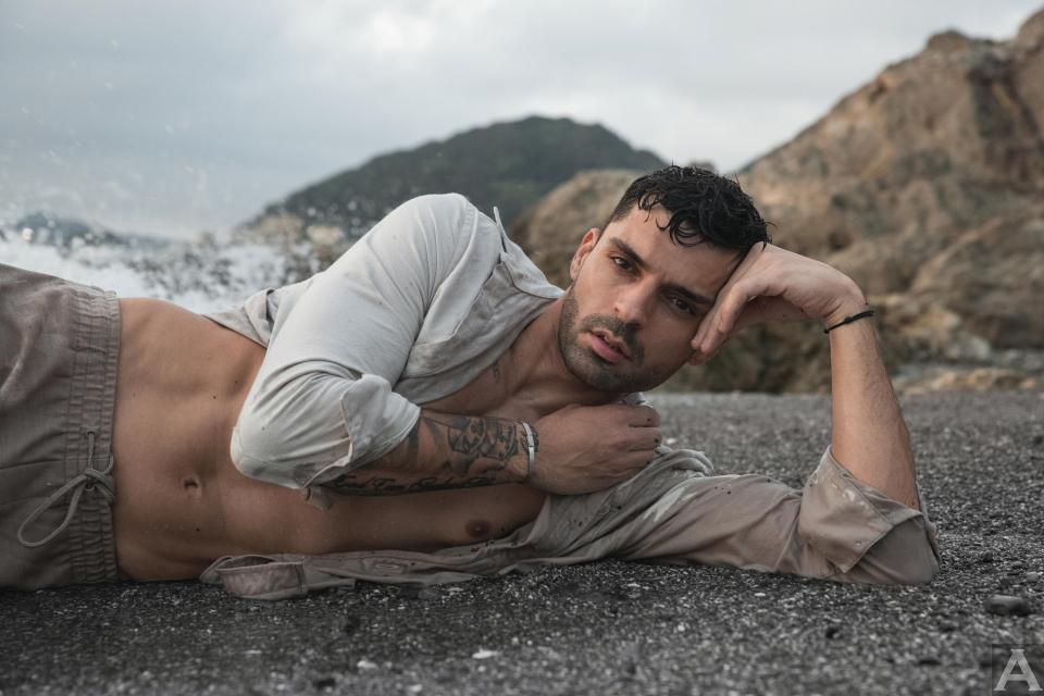 東京外国人モデル事務所アクアモデル所属の白人モデルのスティーブン