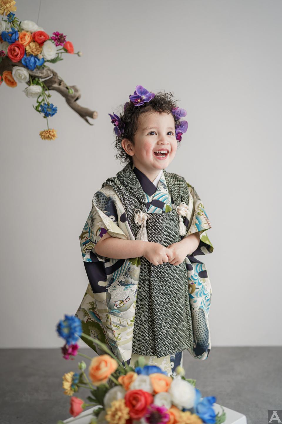 東京外国人モデル事務所アクアモデル所属のベビーモデルのアレン