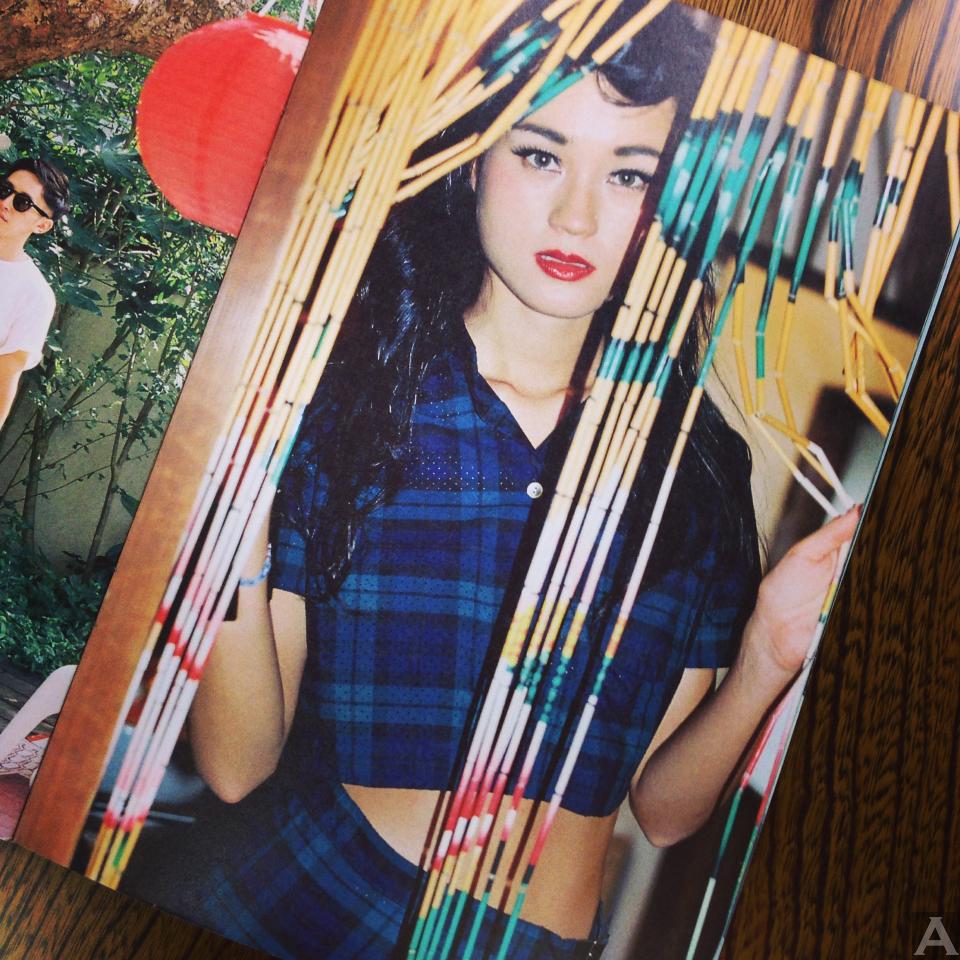 東京　外国人　モデル事務所　アクアモデル　ファッション　アジア人　カリン