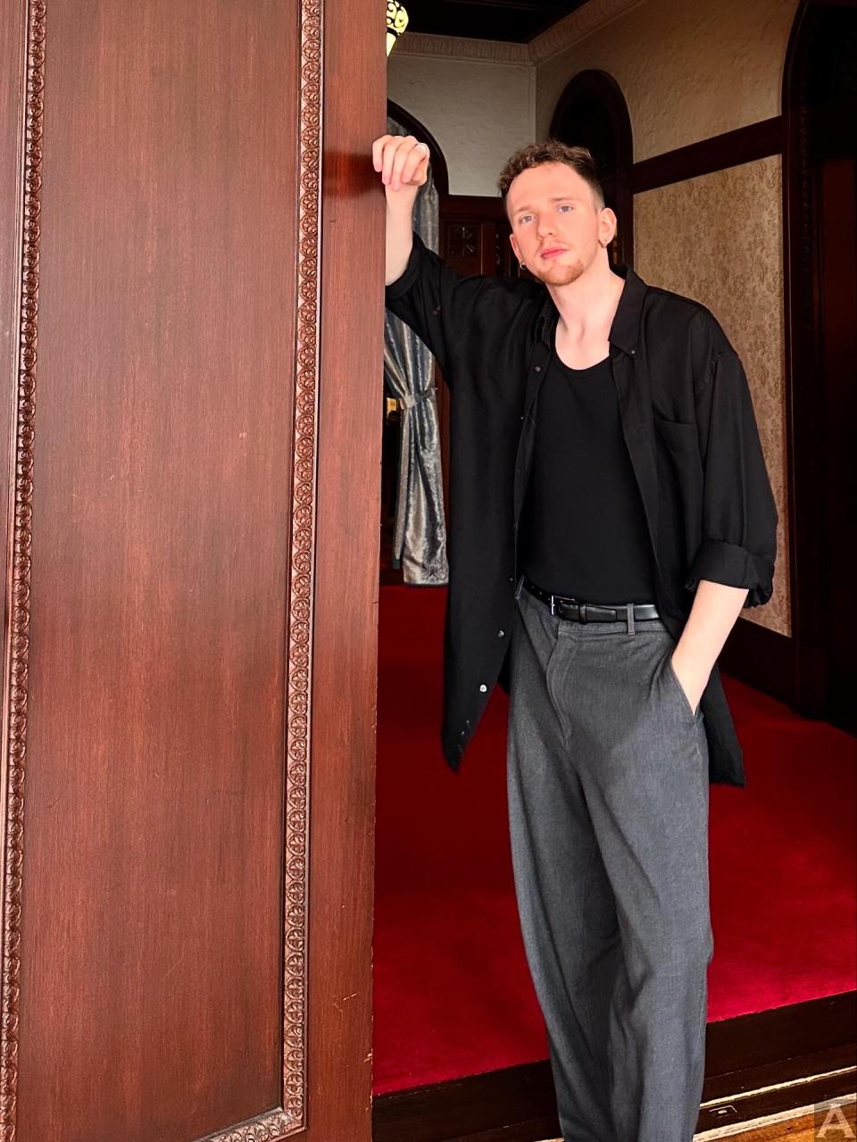 東京外国人モデル事務所アクアモデル所属の白人モデルのアレクサンダー