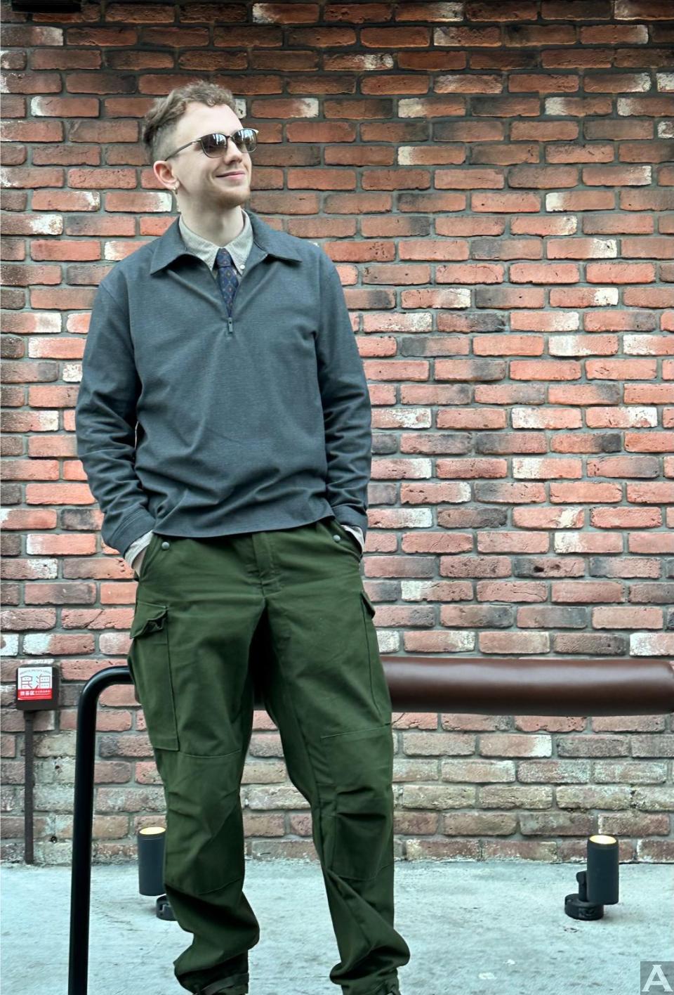 東京外国人モデル事務所アクアモデル所属の白人モデルのアレクサンダー