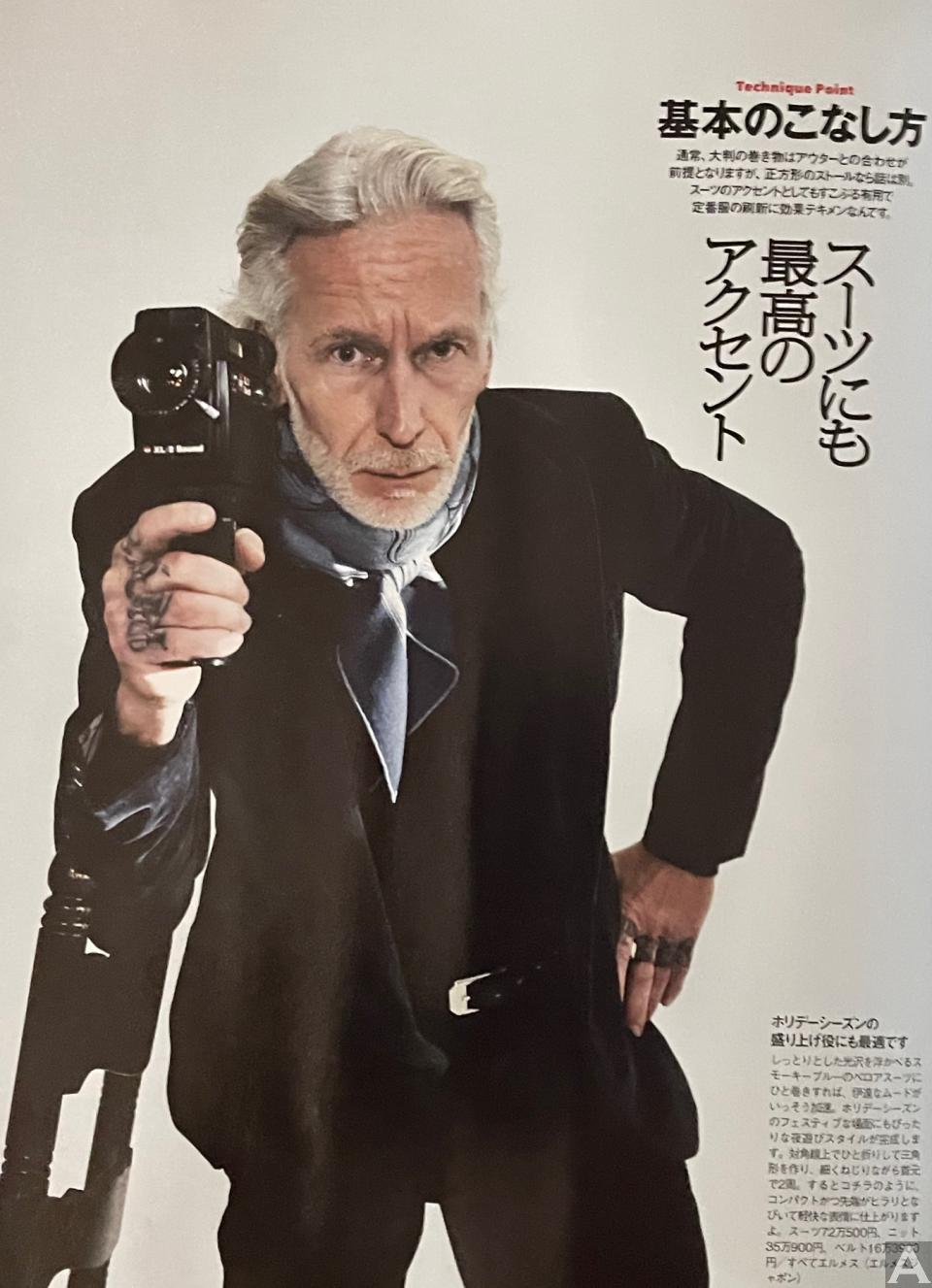 東京　外国人　モデル事務所　アクアモデル　白人　ファッション　スティーブ