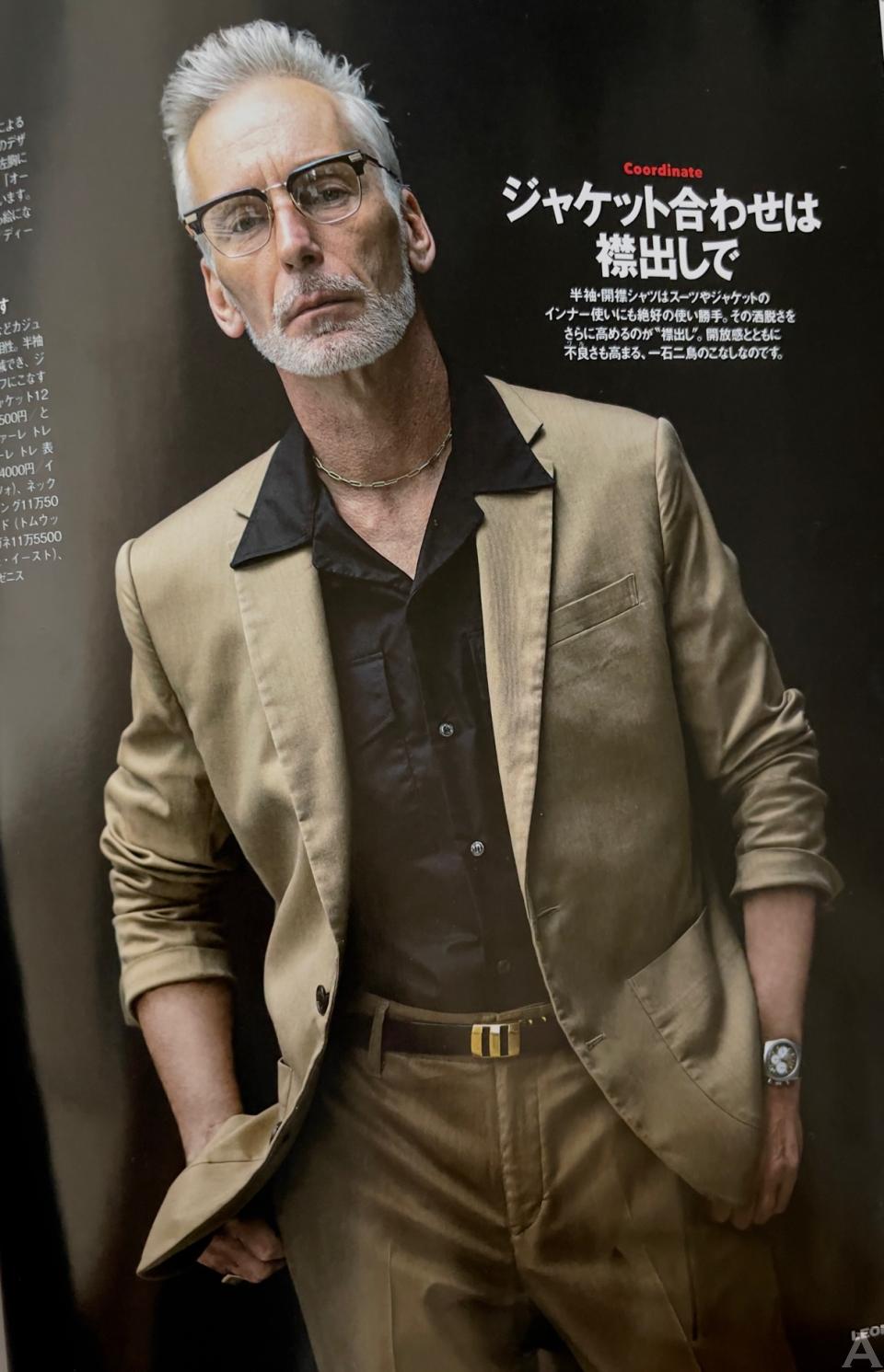 東京　外国人　モデル事務所　アクアモデル　白人　ファッション　スティーブ