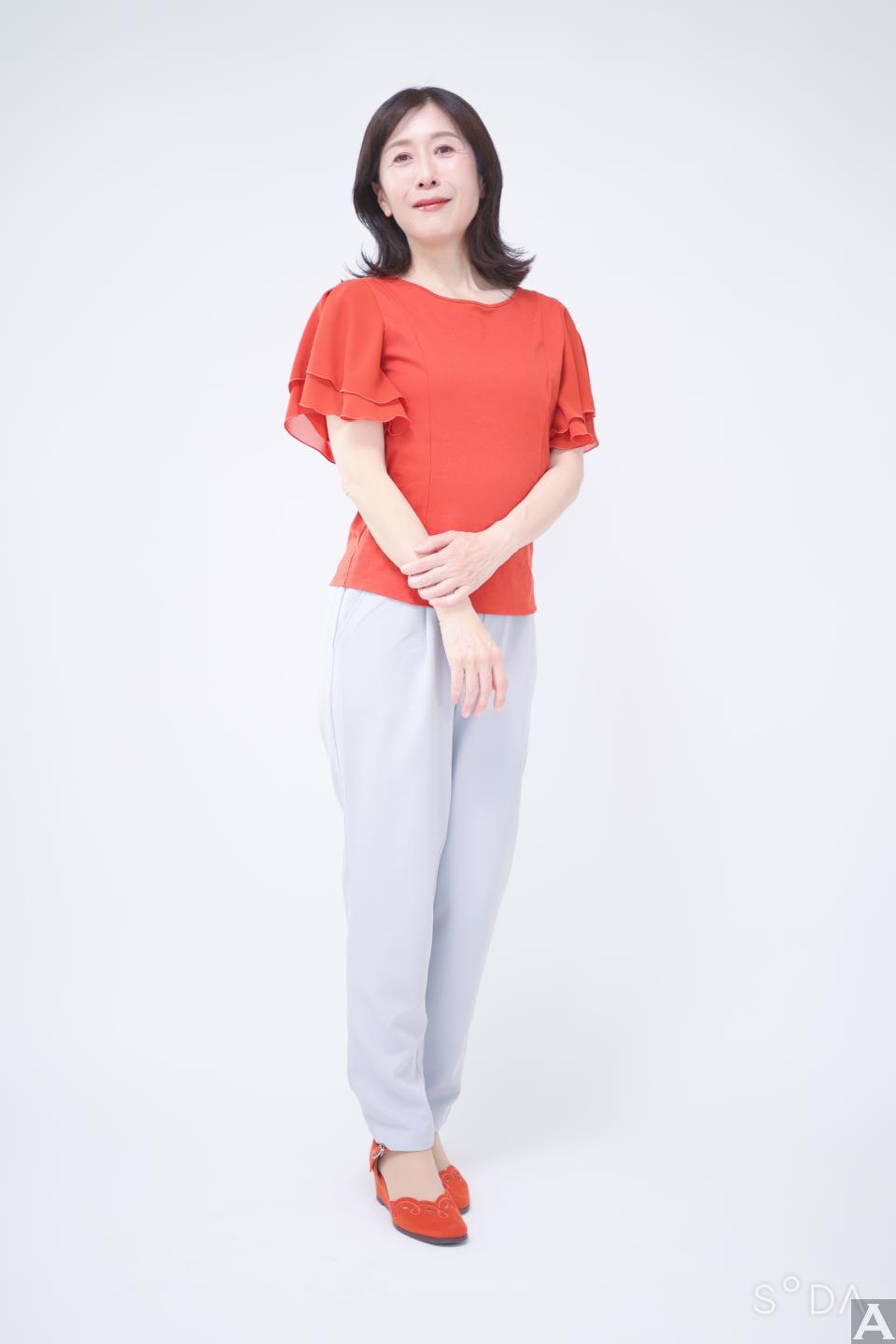 東京外国人モデル事務所アクアモデルの日本人モデルマキコ