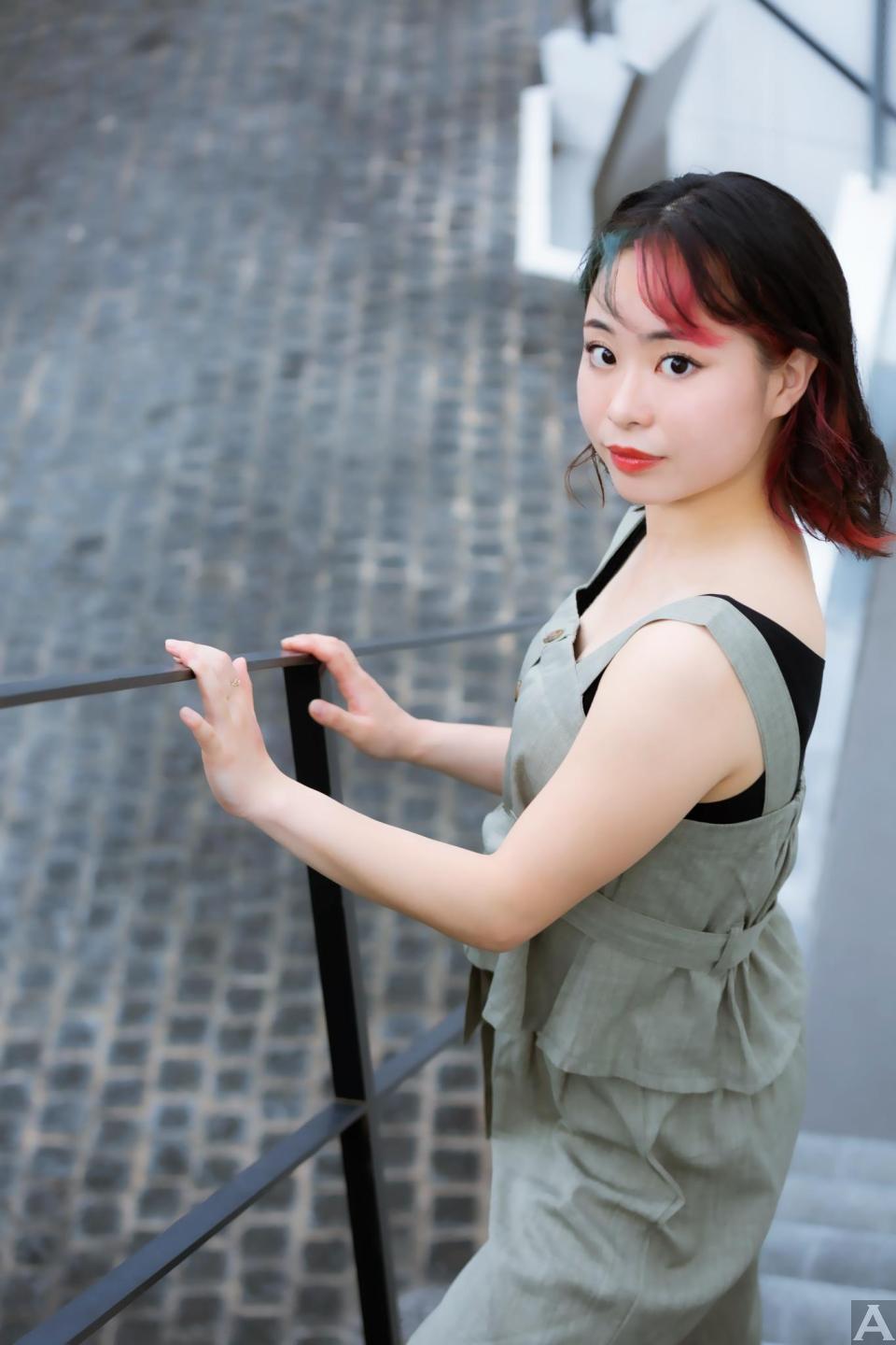 東京外国人モデル事務所アクアモデル所属の日本人モデルのマリ