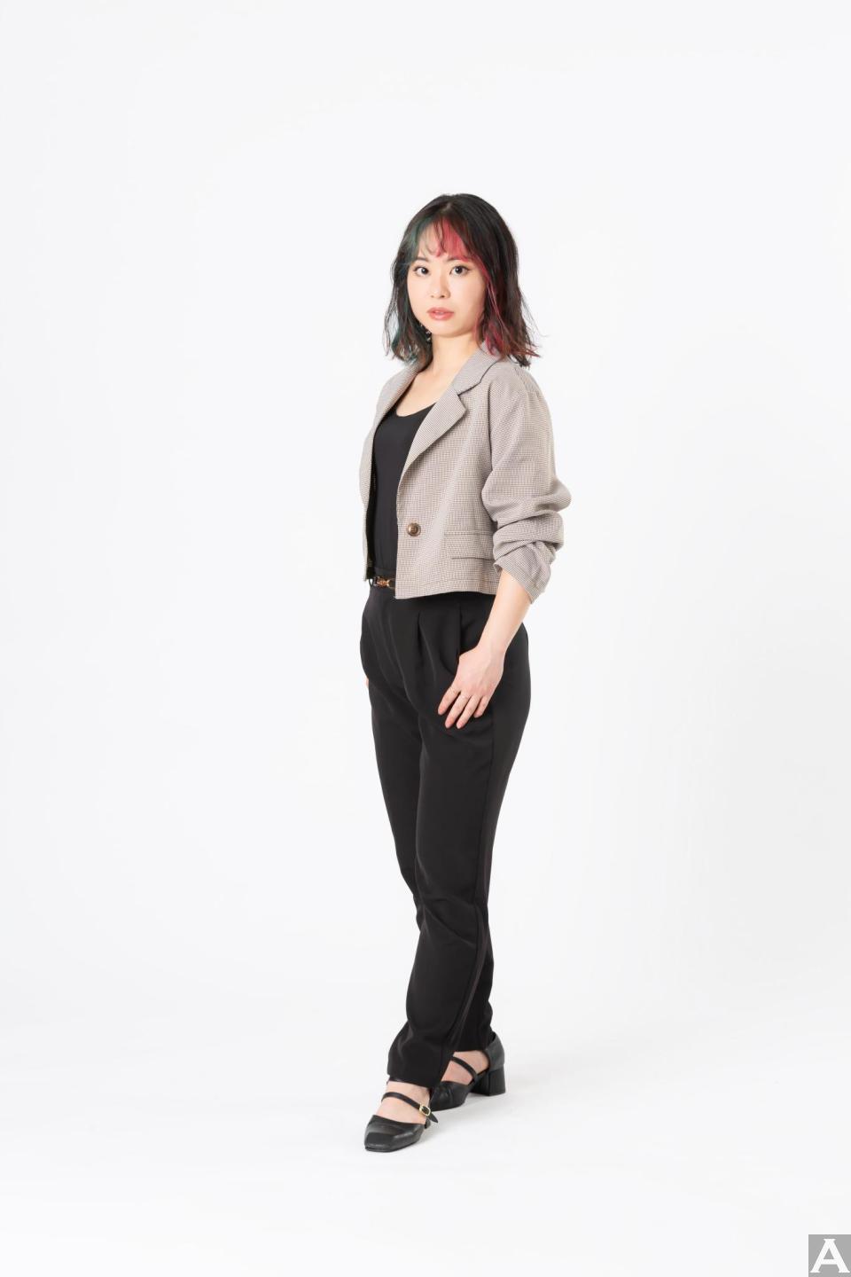 東京外国人モデル事務所アクアモデル所属の日本人モデルのマリ