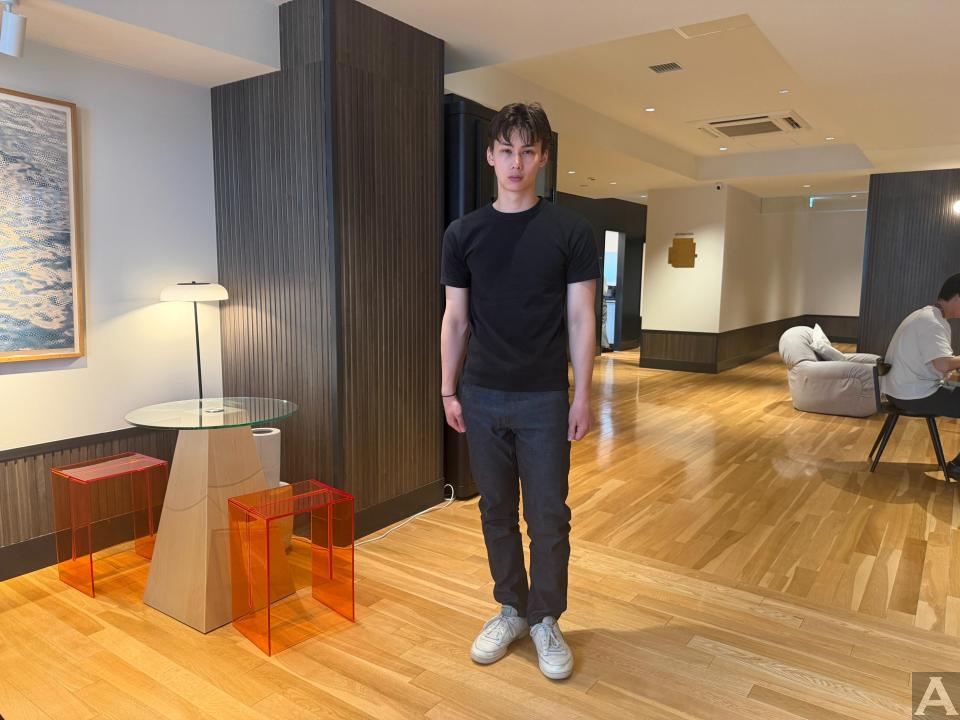 東京外国人モデル事務所アクアモデル所属のハーフモデルのカイユウ
