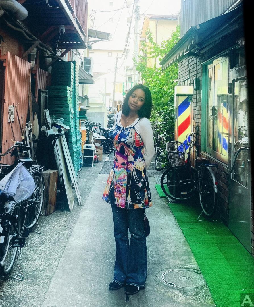 東京外国人モデル事務所アクアモデル所属のハーフモデルのミア
