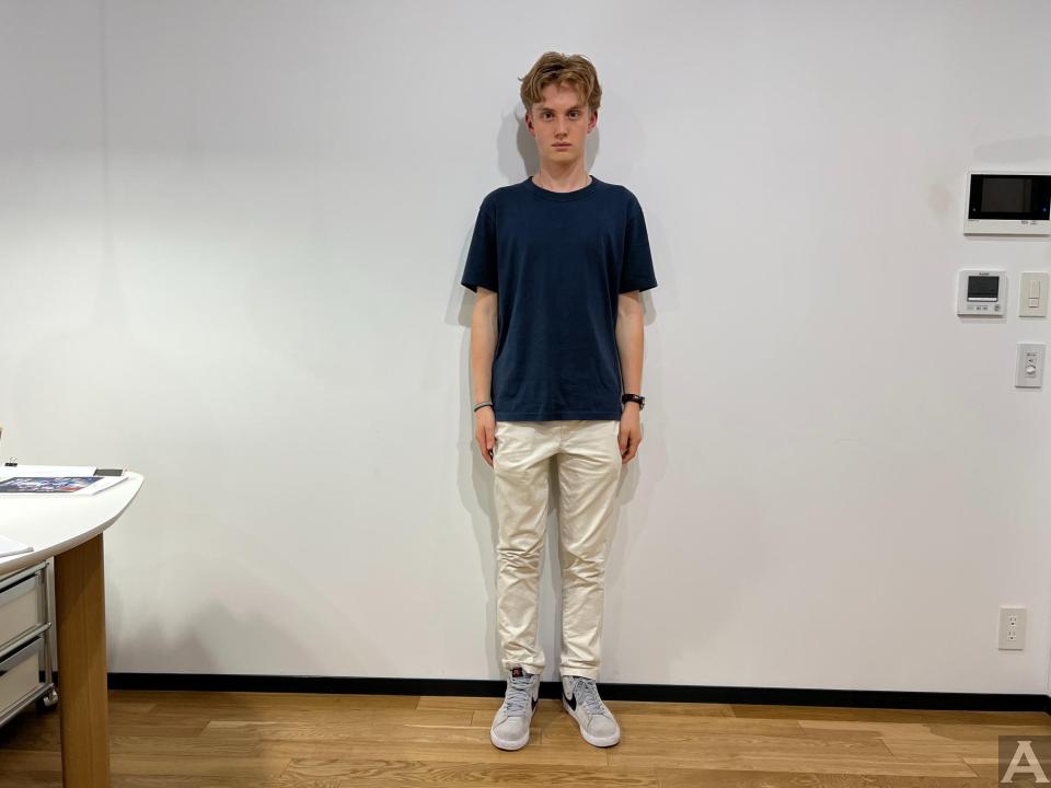 東京外国人モデル事務所アクアモデル所属の白人モデルのルーカス