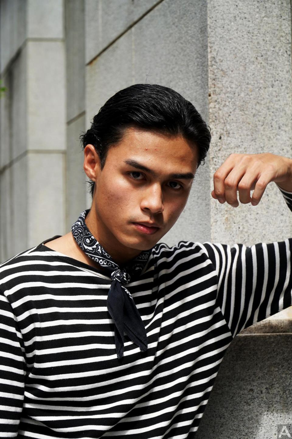 東京外国人モデル事務所アクアモデル所属のアジア人モデルのユウジ