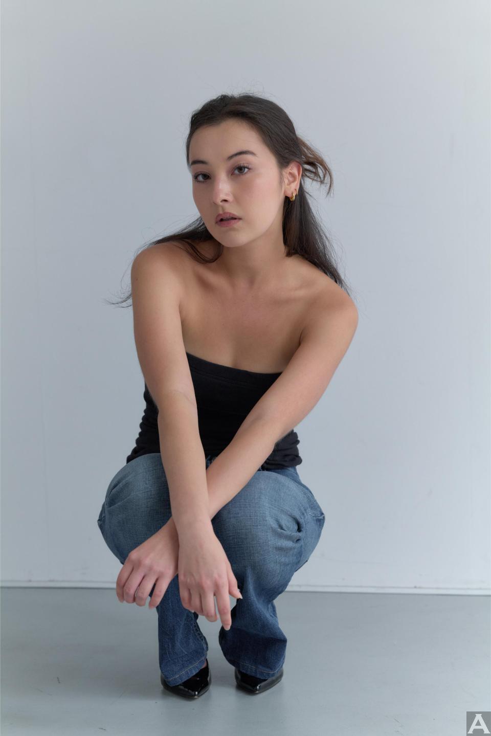 東京外国人モデル事務所アクアモデル所属のハーフモデルのハナ